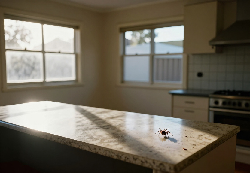 Termite damage in a Belrose home before treatment